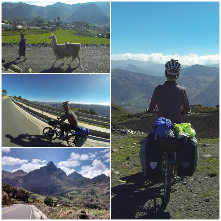Cycle touring in Ecuador